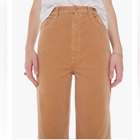 MOTHER High Waisted Tunnel Vision Sneak in Cafe Spice, SIZE 30 - Picture 4 of 12